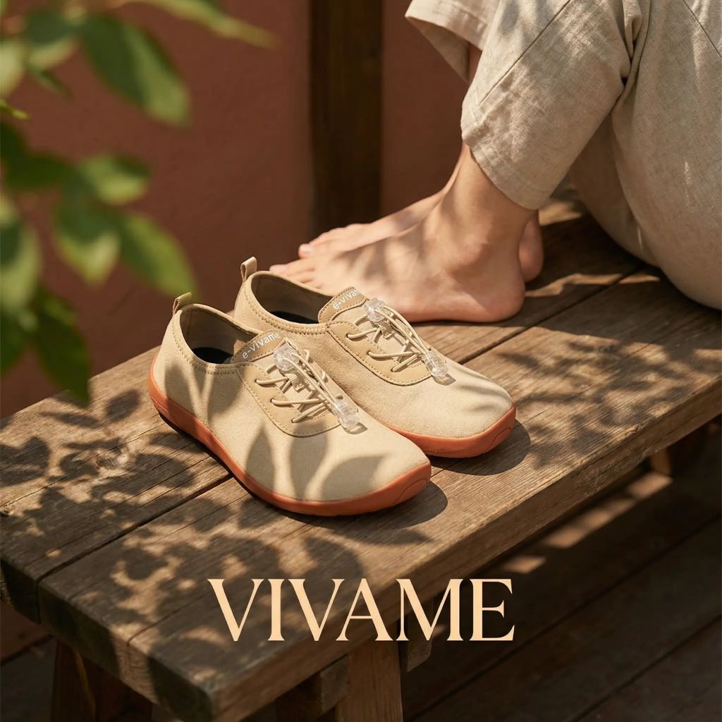 VIVAME 맨발 신발 감성샷