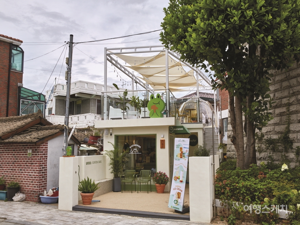 행궁동 카페 봄 산책