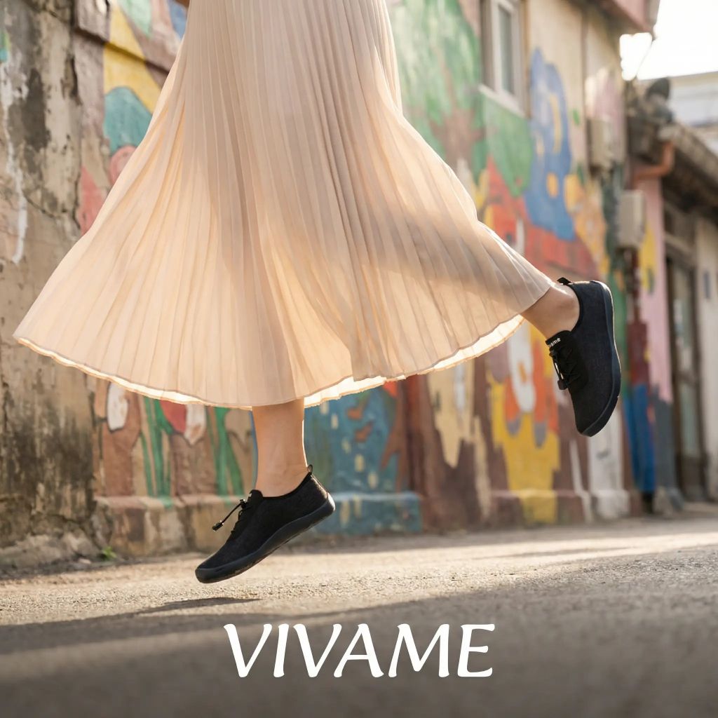 벽화 골목 VIVAME 신발 걷기