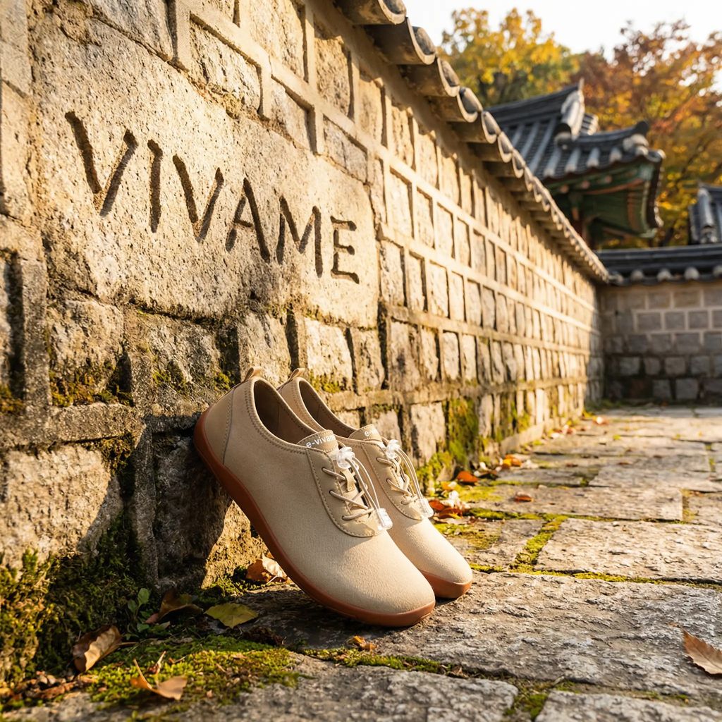 수원 화성 돌담 VIVAME 신발